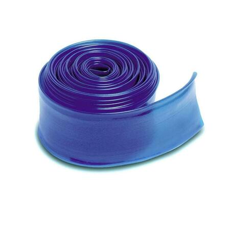 POOL CENTRAL 25 Ft. X 2 In. Transparent Blue Swimming Pool Filter Backwash Hose 32591907